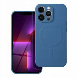 Θήκη SILICONE MAG COVER συμβατή με MagSafe για IPHONE 16e (SE 4 2025) μπλε
