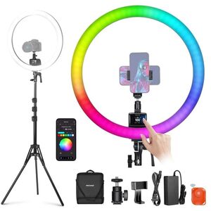 Neewer SRP18C RGB App Control 2500K-10000K Ring Light Kit