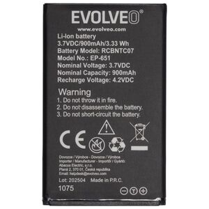 EVOLVEO αυθεντική μπαταρία 900 mAh για EasyPhone XG (EP-650)