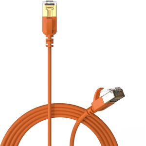 Procab PROCAB CSD570OR/1.5 Καλώδιο δικτύου Slimline - CAT7 RJ45 U/FTP πορτοκαλί έκδοση - 1,5 μέτρα