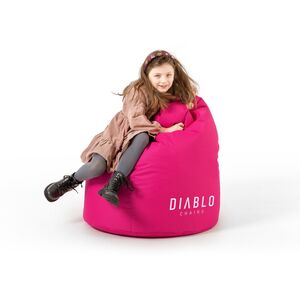 Πουφ για παιδιά Diablo Chairs, ροζ