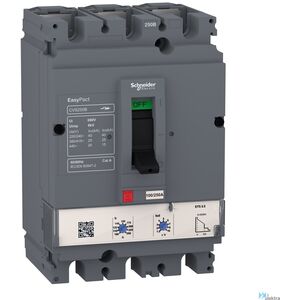 Διακόπτης ισχύος SCHNEIDER LV525505 25 kA Compact CVS απελευθερωτής ETS 2.2 250A 3P 3D