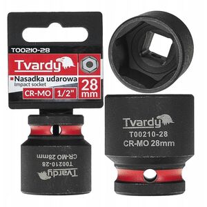 Καρυδάκι κρούσης 1/2" 6-γωνιακό 28mm CR-MO (10/60)