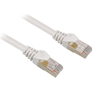 Sharkoon CAT 6 Patchcord SFTP Biały 1M (4044951015054)