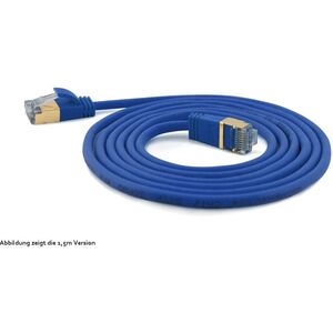 Wantec Wantec wW Καλώδιο Patch Cat.7 RohCable εξαιρετικά λεπτό (βύσμα CAT6A) SSTP μπλε 1,50μ (7132)