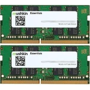 Pamięć do laptopa Mushkin Essentials, SODIMM, DDR4, 64 GB, 2666 MHz, CL19 (MES4S266KF32GX2)