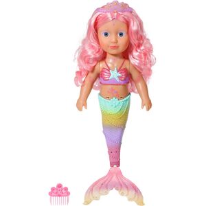 Κούκλα Zapf ZAPF Creation BABY born Little Sister γοργόνα 46cm (συμπεριλαμβανομένου χτένας και τιάρας)