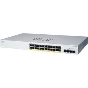 Cisco Cisco switch CBS220-24FP-4X, 24xGbE RJ45, 4x10GbE SFP+, PoE+, 382W - REFRESH