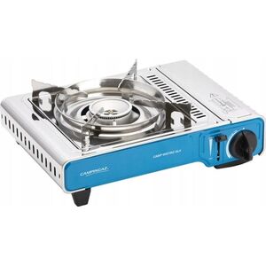 Campingaz Campingaz gas cooker Camp Bistro DLX Stopgaz (silver/blue, 2.2kW single-flame cooker)