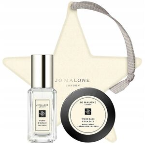 Σετ Χειμώνας Jo Malone: Wood Sage & Sea Salt, Ενυδατική, Κρέμα Σώματος, Για Όλο Το Σώμα, 15 ml + Poppy & Barley, Κολόνια, Unisex, 9 ml Unisex