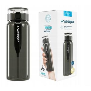 Γυάλινο μπουκάλι φιλτραρίσματος Wessper ActiveMax Clarti 0,68 l