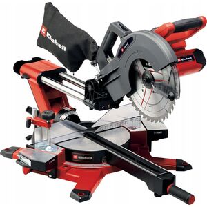 Πριόνι μίτρας Einhell Einhell ασύρματο πριόνι μίτρας TE-MS 36/10 L Li-Solo, 36Volt (2x18V) (κόκκινο, χωρίς μπαταρία και φορτιστή)