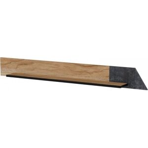 Cama Meble Półka OVO 130x20xH15 dąb/beton