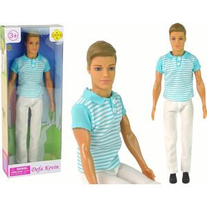 LeanToys Lalka Dla Dzieci Chłopak Blond Włosy