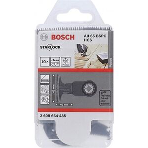 Bosch Bosch HCS plunge saw blade AII 65 BSPC Hardwood (10 pieces)