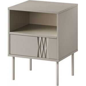 Szafka nocna 2szt TRESSE 44x40x53 kaszmir mat