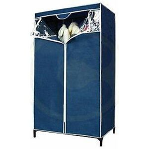 Υφασμάτινη ντουλάπα Armadio Jolly 75x50x160cm μπλε 8004226340249