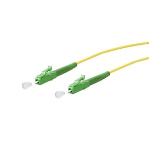 Διασταυρούμενο καλώδιο METZ CONNECT OpDAT, LC-S APC/LC-S APC OS2, 5 m