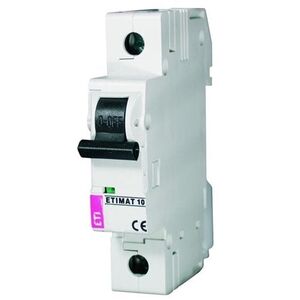 Διακόπτης υπερέντασης ETI Polam Asti ETI Polammat 10 261000102 1P B 10A 10kA DC