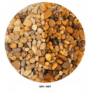 WIO Bumblebee Gravel, �wir, dekoracyjny, z�to-czarny,  2kg, worek