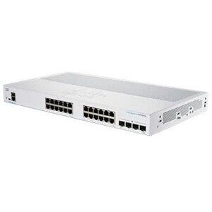 Cisco Cisco switch CBS250-24T-4X, 24xGbE RJ45, 4x10GbE SFP+, fanless - REFRESH
