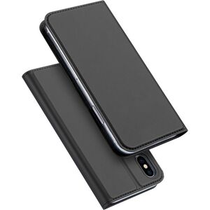 Dux Ducis Etui skin leather iPhone X/XS szare