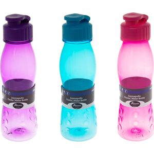 Atom Butelka na wodę różowa fioletowa niebieska 700ml