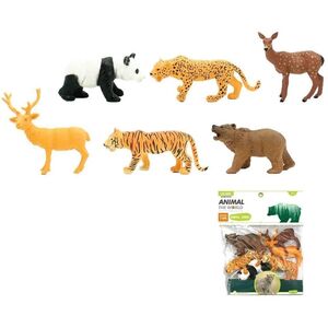 Zwierzęta zoo 6szt