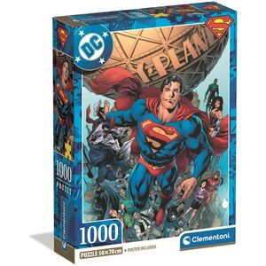 CLE παζλ 1000 Compact DC Superrman 37505