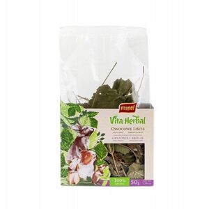 Vita Herbal owocowe li�cie dla gryzoni i kr�lika, 50g, 4 szt./display