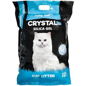 Silicone cat litter PUFFY TAIL, 10 l
