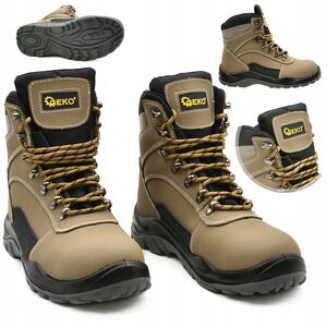 Παπούτσια Geko Safety μοντέλο αρ. 7 nubuck S3 SRC - μέγεθος 45 (10) 8387627 5901477161131