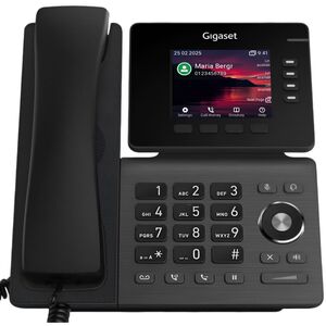 GIGASET P810 IP PRO IP Tischtelefon 8,5 cm 3,36 Zoll TFT-Farbdisplay USB 2x RJ45 Anschluss f�r P800 KEY PRO Expanson Module PoE