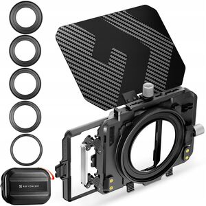 Matte Box Osłona Przeciwsłoneczna Obiektywu 67-95mm Do Aparatu Kamery K&f / Sku.2180v1