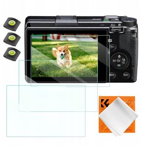 3x Zestaw Osłona Szkło 9h Na Ekran I 3x Osłona Na Zimną Stopkę Do Ricoh Gr Iii / K&f Concept / Sku.2197
