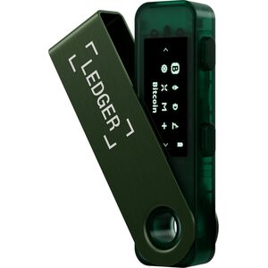 Ledger Nano S Plus Emerald Green - Πορτοφόλι κρυπτονομισμάτων