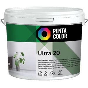 Pentacolor EMULSION PAINT ULTRA 20 WHITE 10L
