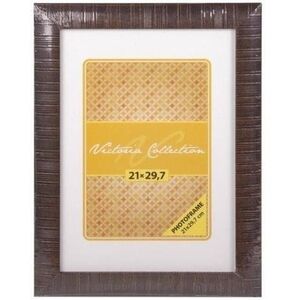 Κορνίζα Victoria Collection Κορνίζα φωτογραφιών Velvet 21x29,7, ανοιχτό καφέ