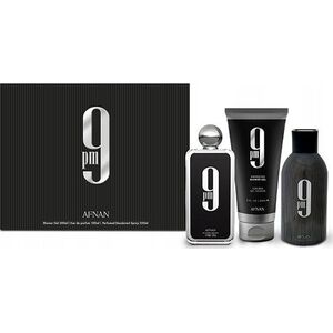 Afnan Afnan 21:00 Dárková sada EDP 100 ml, sprchový gel 200 ml a deospray 250 ml - 100 ml