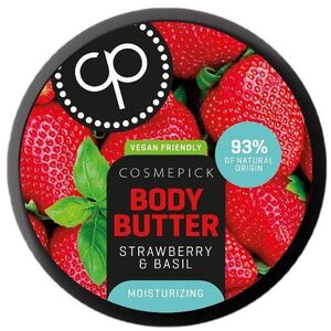 Cosmepick Body Butter masło do ciała z truskawką i bazylią 250ml