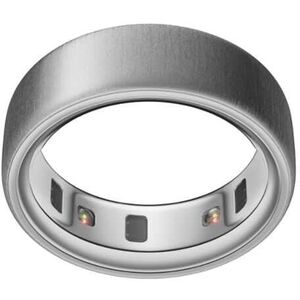 Έξυπνο δαχτυλίδι Oura Ring 4, Βουρτσισμένο Ασήμι, μέγεθος 7