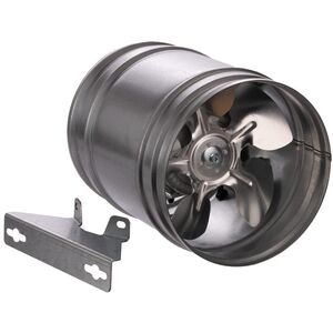 Ανεμιστήρας αγωγού χαμηλής πίεσης EUROPLAST ZKM160, d160 mm, μεταλλικός