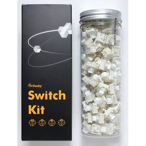 Ducky Kailh Box White Switches, mechanisch, 3-Pin, clicky, MX-Stem, 45g - 110 Stück