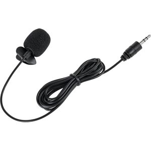 Mikrofon Azusa z klipem na kablu jack 3,5mm 2m