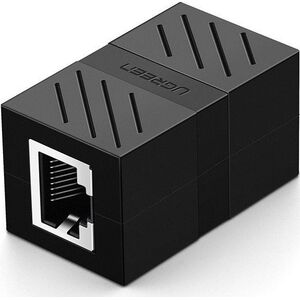 Ugreen Złączka, przedłużka sieciowa RJ45 UGREEN Ethernet, 8P/8C, Cat.7, UTP (czarna)
