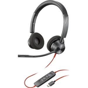 Słuchawki HP HP Poly Blackwire 3320 Stereo USB-C Ausinės +USB-C/A Adapteris