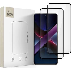 SZKŁO HARTOWANE TECH-PROTECT GLASS FIT+ 2-PACK XIAOMI POCO X7 PRO 5G BLACK