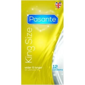 Pasante 12 Prezerwatyw Dużych Pasante King Size