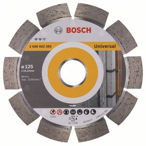 Bosch Diamentowa tarcza tnąca EXPERT FOR UNIVERSAL 125x22,2mm 2 608 602 565