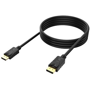 Akasa 16K DisplayPort Kabel - 2m, schwarz